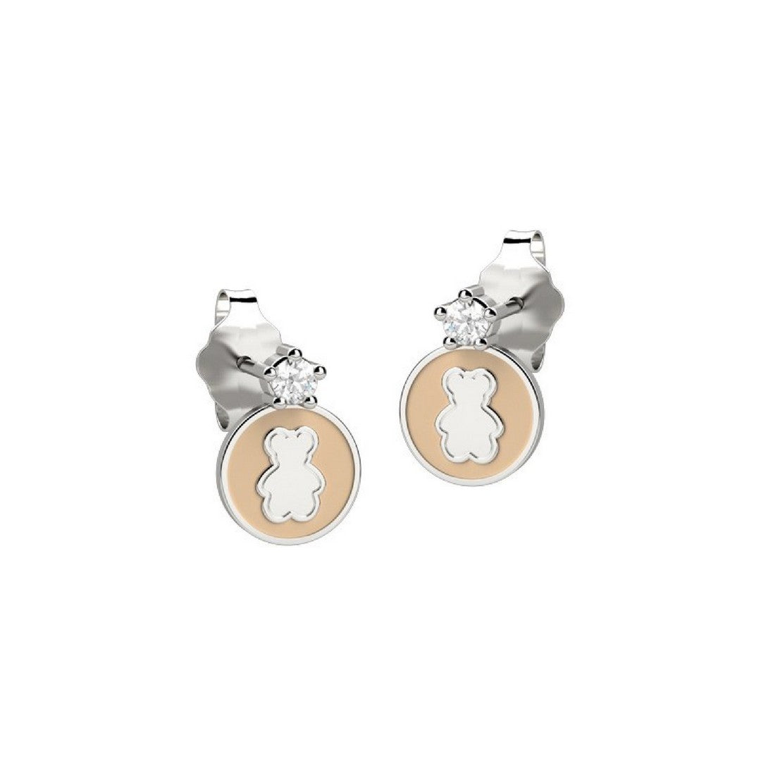 OrecchinI Donna Nanan Cerchio Orso Ag 925 - NAN0083 - Gioielleria De Patto