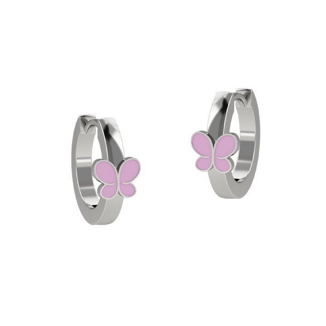 Orecchini Donna Nanan Cerchio Farfalla Ag 925 - NAN0156 - Gioielleria De Patto
