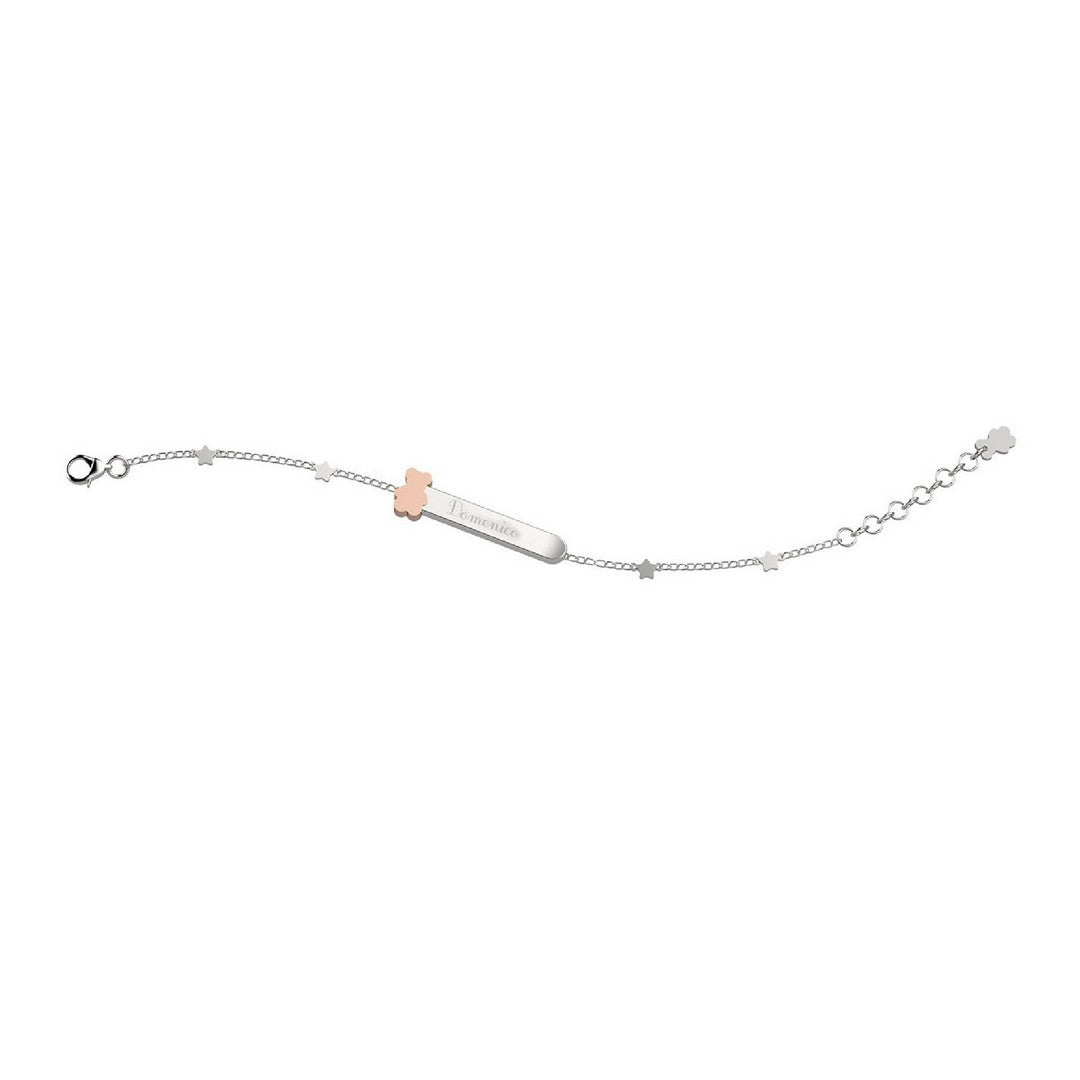 Bracciale Donna Nanan Targhetta Stelle Ag 925 - NAN0197 - Gioielleria De Patto