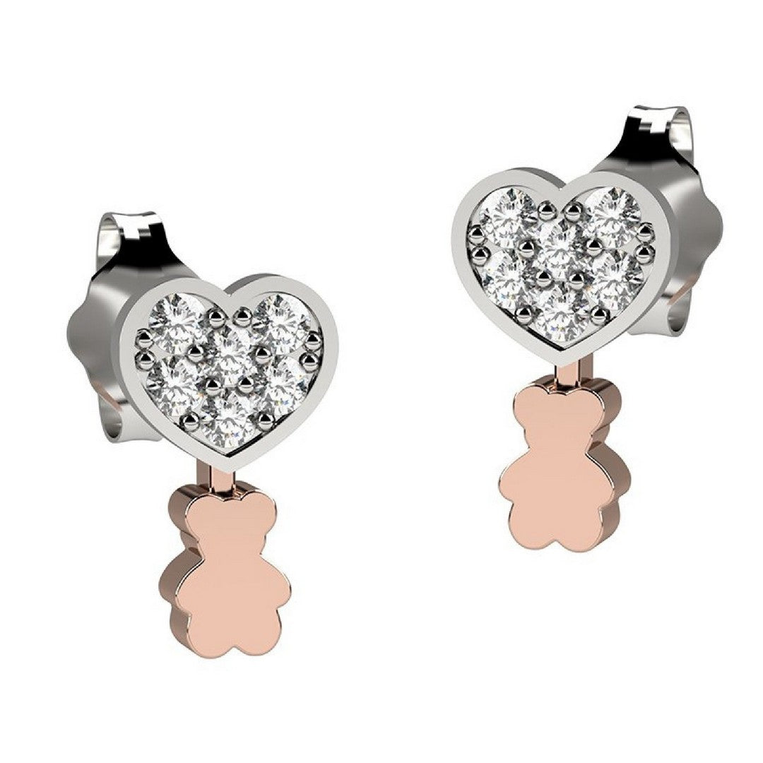 Orecchini Donna Nanan cuore Ag 925 - NAN0207 - Gioielleria De Patto