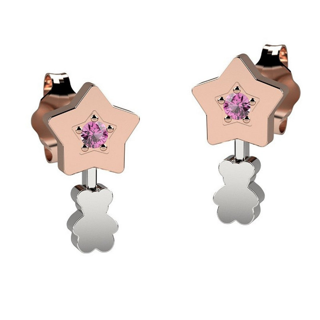 Orecchini Donna Nanan Stella Rosè Ag 925 - NAN0208 - Gioielleria De Patto