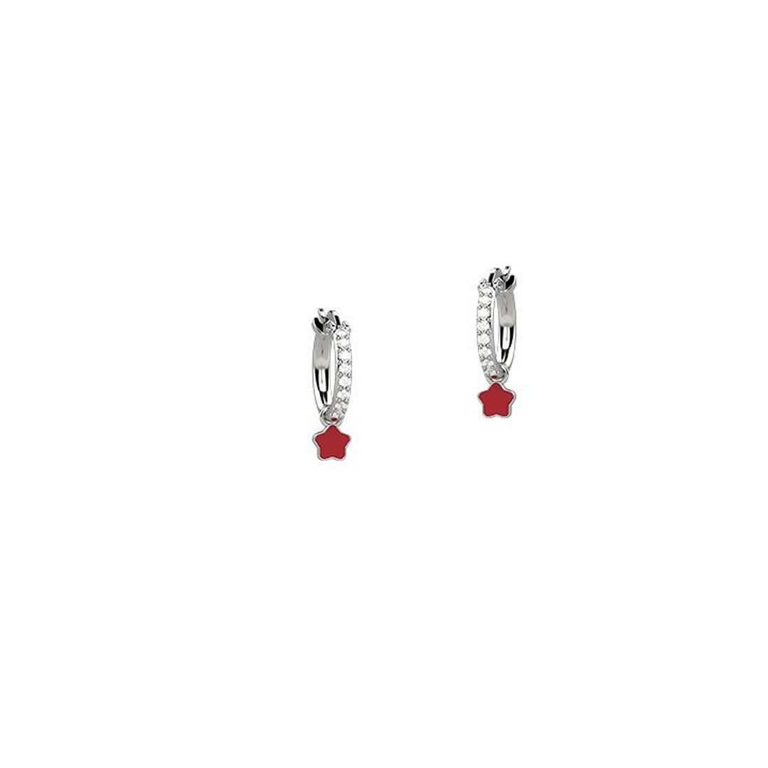 Orecchini Bambini Nanan Cerchio Zirconi Ag 925 - NAN0364 - Gioielleria De Patto