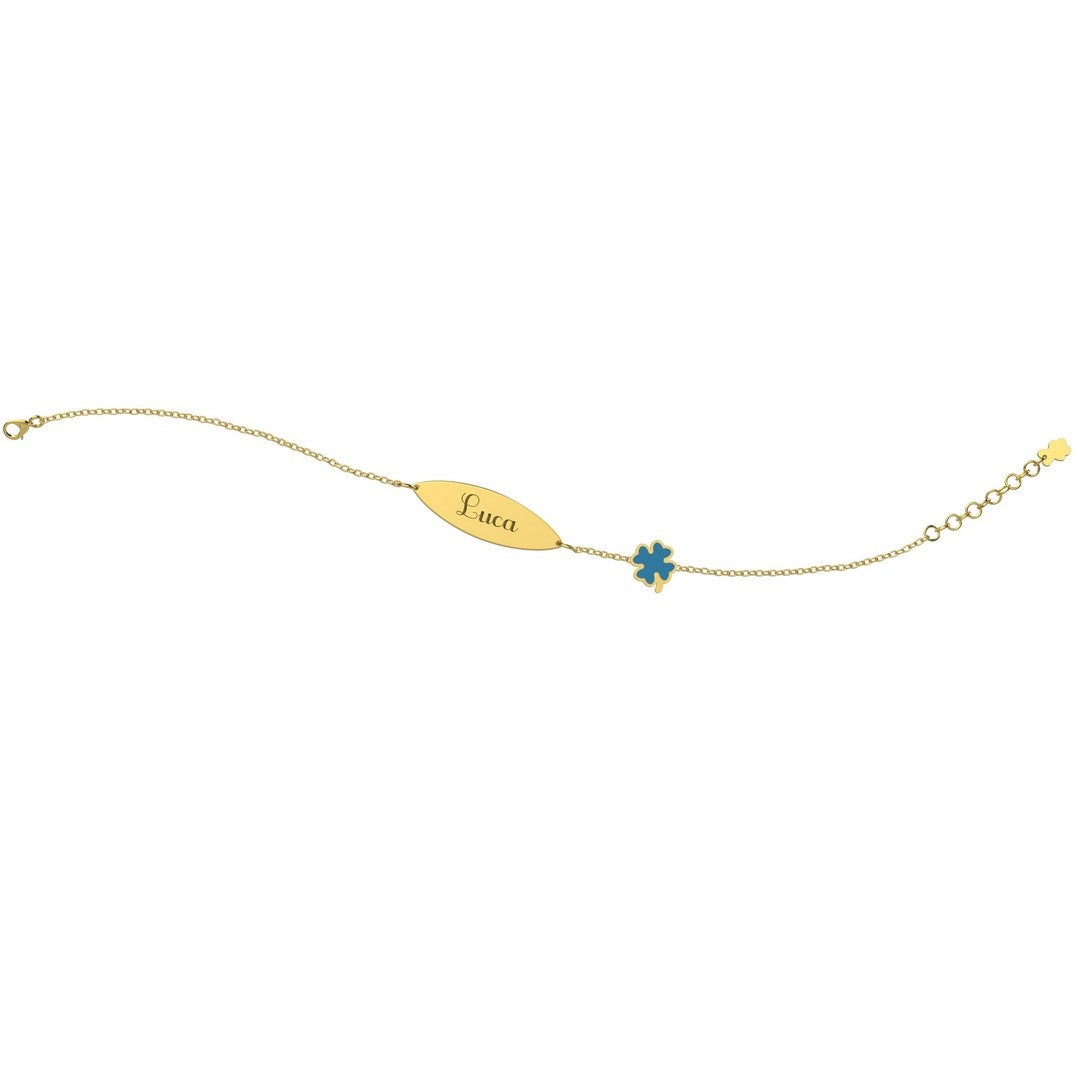 Bracciale Donna Nanan Targ. Bimbo Oro 9Kt - NGLD0009 - Gioielleria De Patto