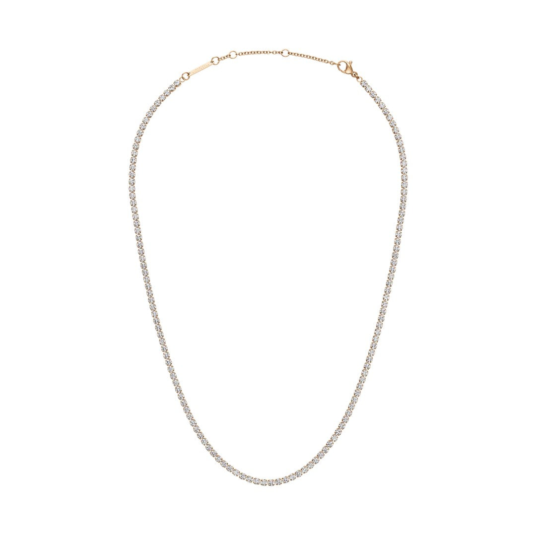 Collana Tennis Unisex Daniel Wellington Oro Rosa - DW00400390 - Gioielleria De Patto