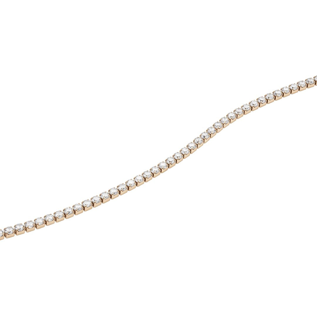 Collana Tennis Unisex Daniel Wellington Oro Rosa - DW00400390 - Gioielleria De Patto