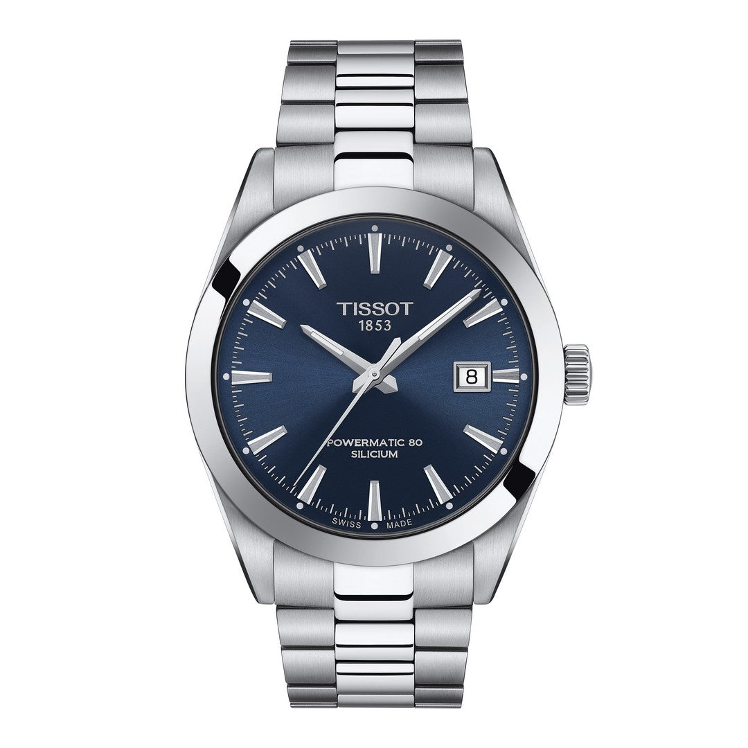 Tissot Orologio Uomo Gentleman Powermatic 80 Silicium, T1274071104100