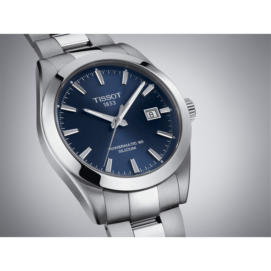 Tissot Orologio Uomo Gentleman Powermatic 80 Silicium, T1274071104100