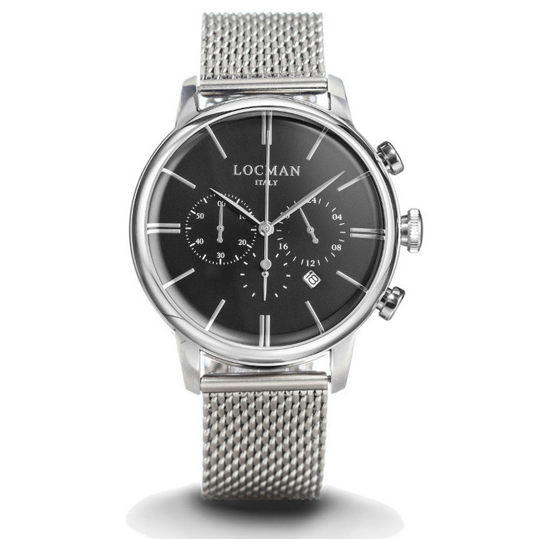 Orologio Cronografo Uomo Locman 1960 - 0254A01A-00BKNKB0 - Gioielleria De Patto