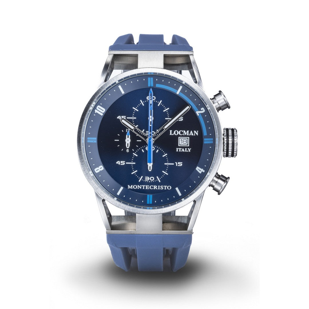 Orologio Cronografo Uomo Montecristo - 0510A02S-00BLSKSB - Gioielleria De Patto