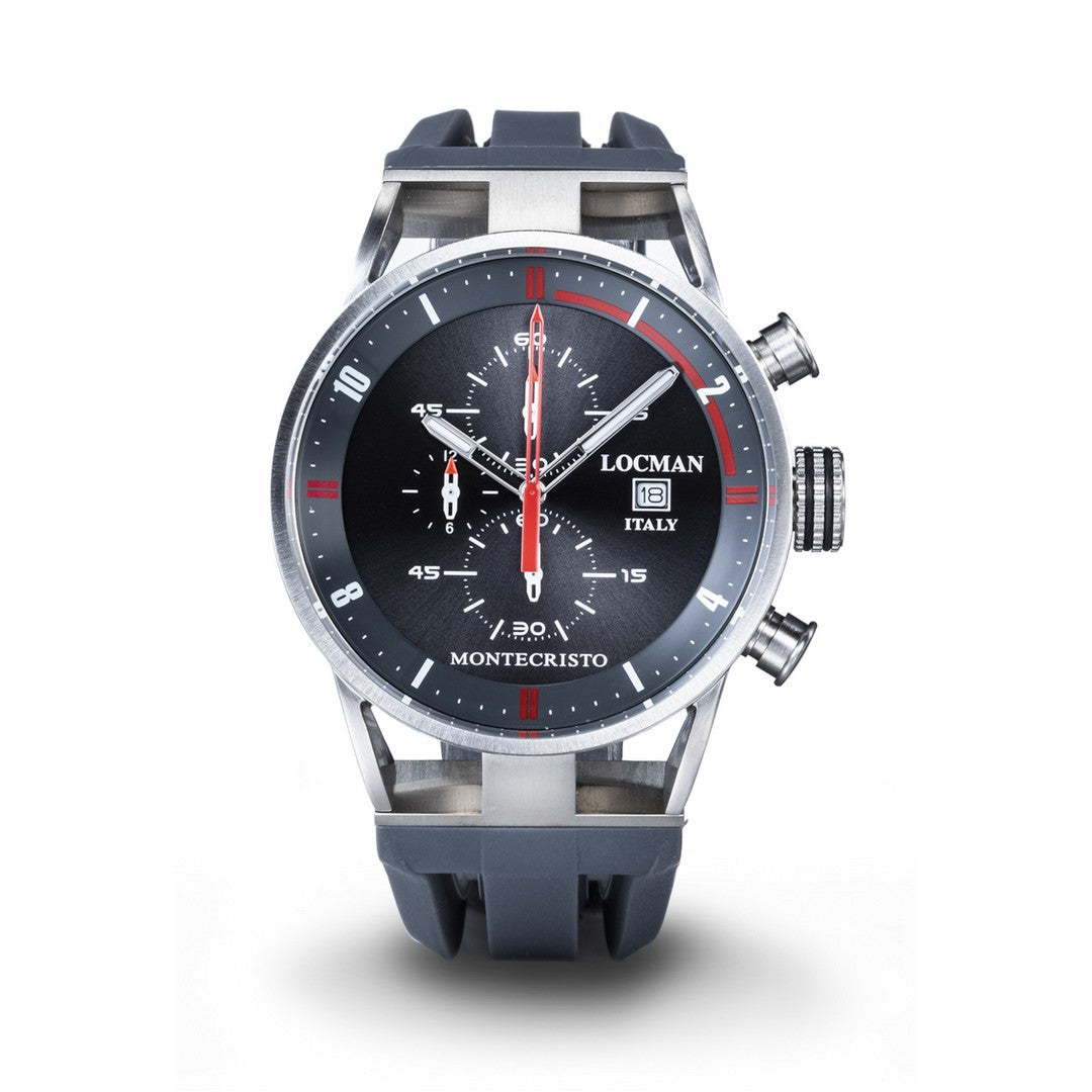 Orologio Cronografo Locman Montecristo - 0510A07S-00GYRDSA - Gioielleria De Patto