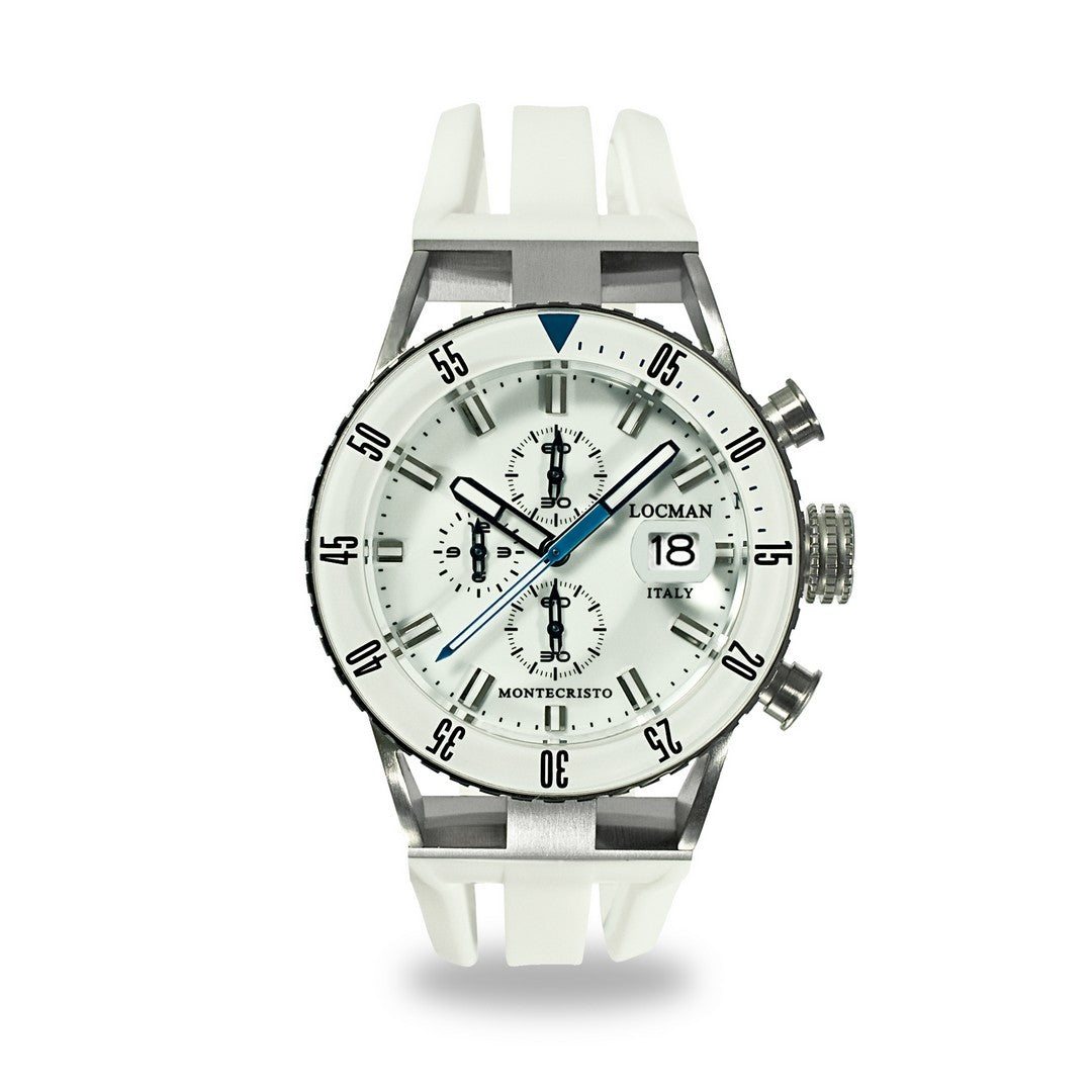 Orologio Cronografo Uomo Locman Montecristo - 051200WBWHNKSIW - Gioielleria De Patto
