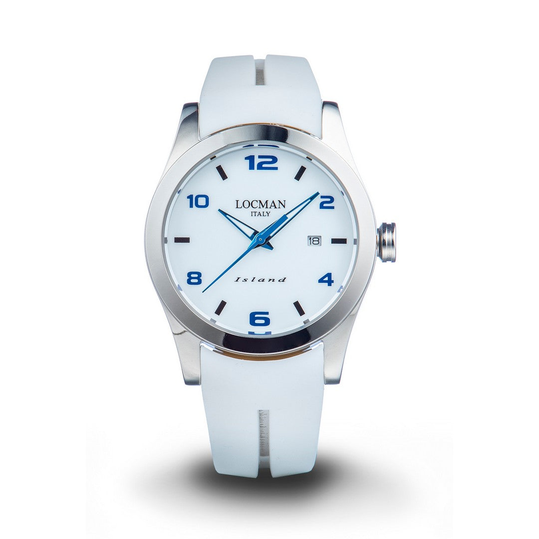 Orologio Uomo Locman Solotempo Island - 0613A08S-00WHBLSW - Gioielleria De Patto