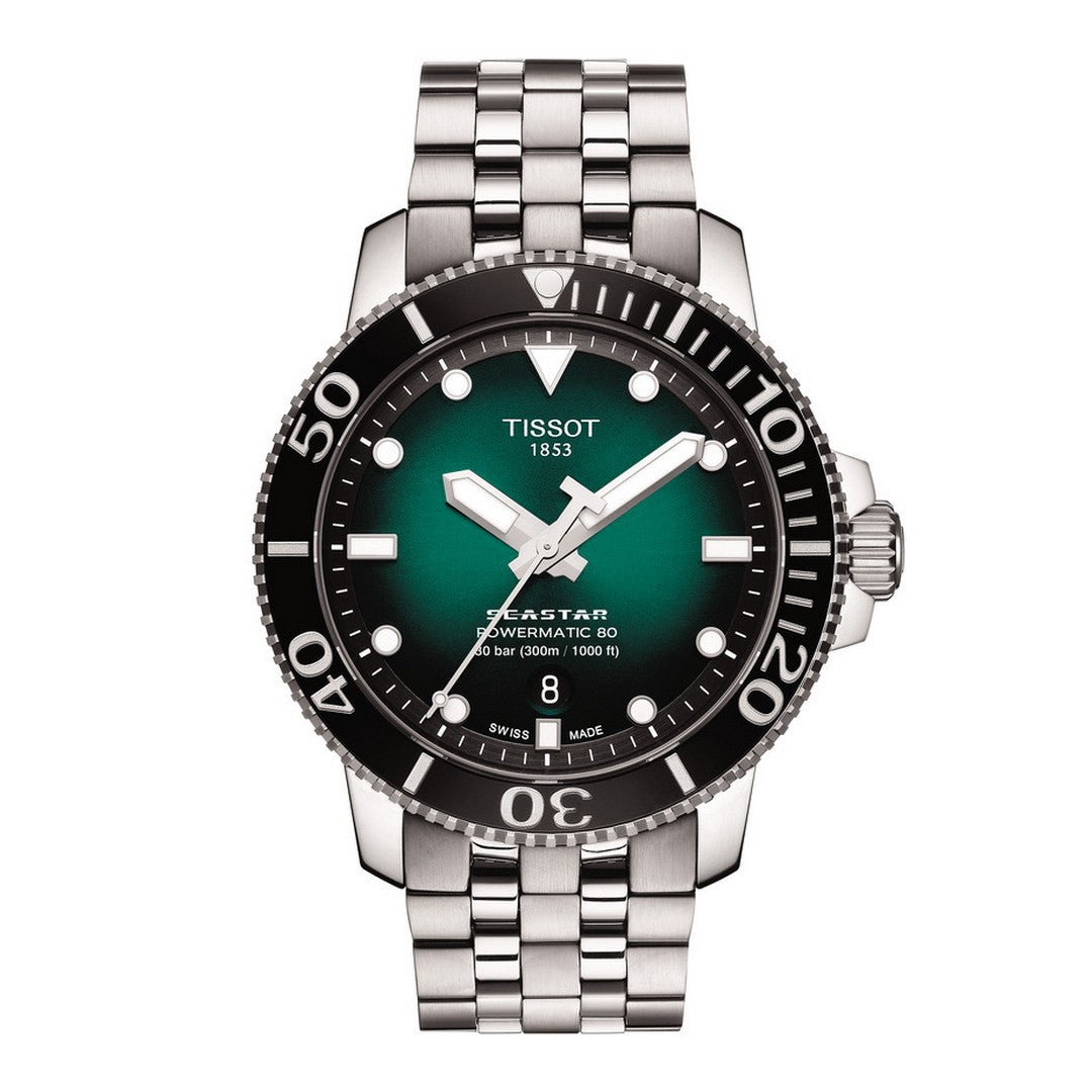 Tissot Orologio Uomo Seastar 1000 Powermatic 80, T1204071109101