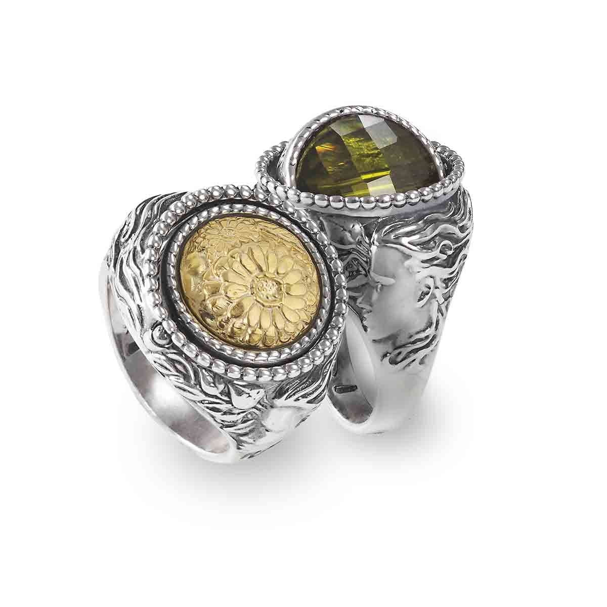 Anello Donna Gerardo Sacco Mesi Reverse Aprile - 27689 - Gioielleria De Patto