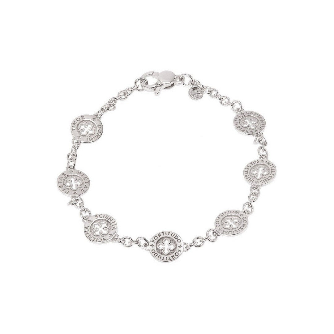 Tuum Bracciale Tuum Sette Doni Argento Rodiato 925 - BRDD0090CD