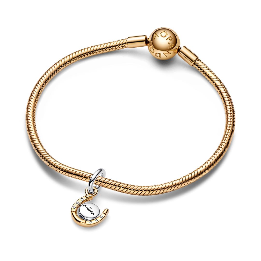 Pendente Donna Pandora Ferro di Cavallo Girevole - 762713C01 - Gioielleria De Patto