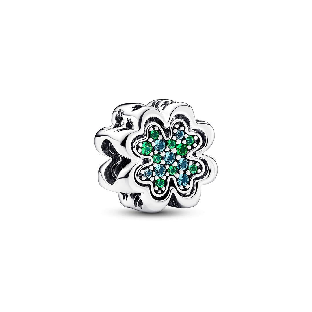 Charm Donna Pandora Quadrifoglio dell'Amicizia Divisibile - 792752C01 - Gioielleria De Patto