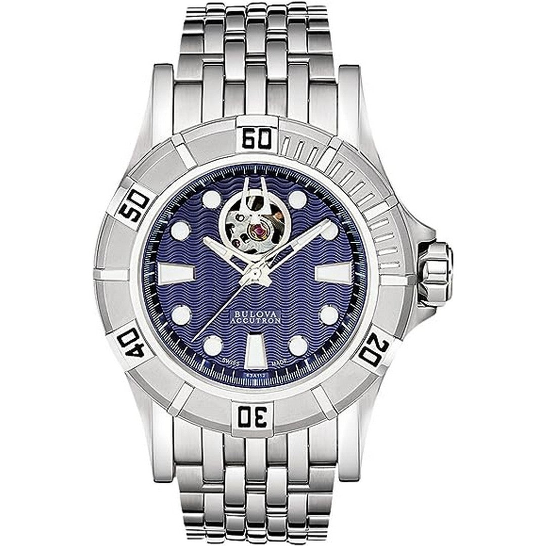 Orologio Uomo Bulova Accutron Swiss Made Automatico - 63A112 - Gioielleria De Patto