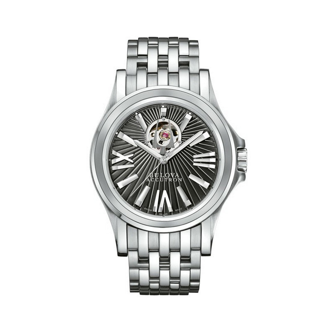 Orologio Uomo Bulova Accutron Swiss Made Automatico - 63A103
