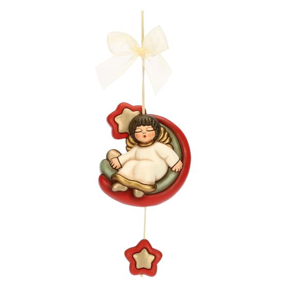 Thun Acchiappasogni con Angelo in Ceramica Desideri di Natale - A1181A82 - Gioielleria De Patto