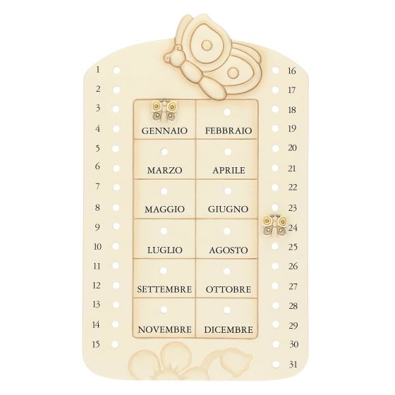 Thun Calendario perpetuo da parete in ceramica Elegance - C2813H90 - Gioielleria De Patto