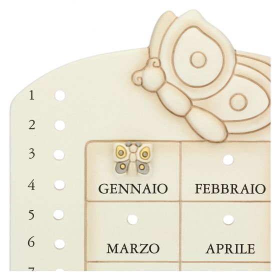 Thun Calendario perpetuo da parete in ceramica Elegance - C2813H90 - Gioielleria De Patto