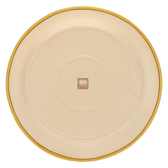 Thun Centrotavola in ceramica Country con fiori e fiocco grande - C2864H90 - Gioielleria De Patto