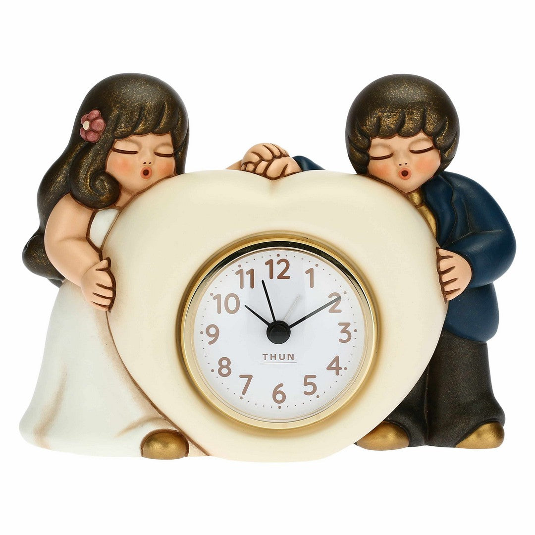 Thun Orologio da tavolo con sposini - C2913H90 - Gioielleria De Patto