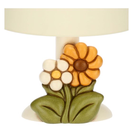Thun Lampada con Fiore di Calendula in Ceramica Racconti d'Autunno, Media - C3111H90 - Gioielleria De Patto