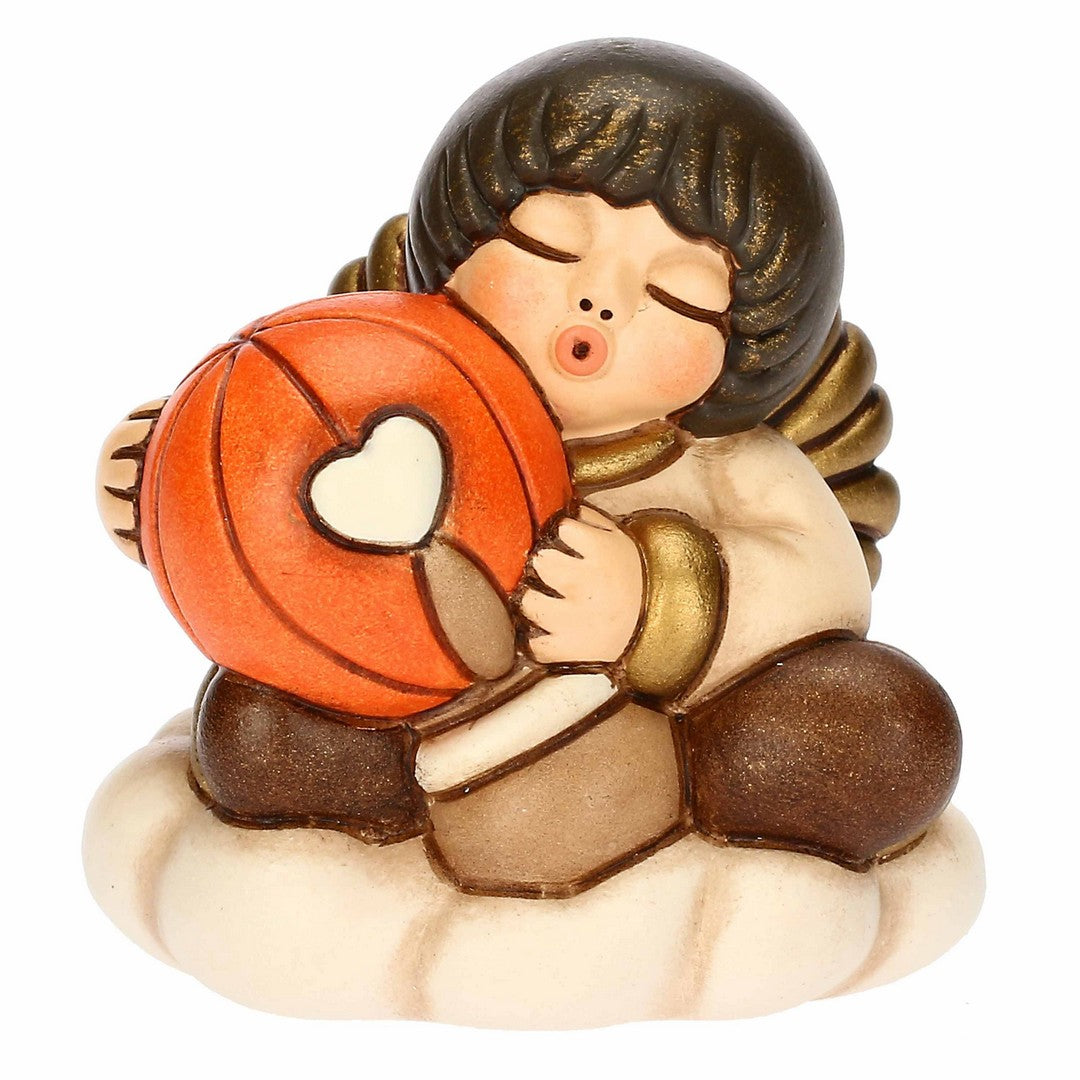 Thun My Angel su nuvola con mongolfiera in ceramica - e2247h90 - Gioielleria De Patto