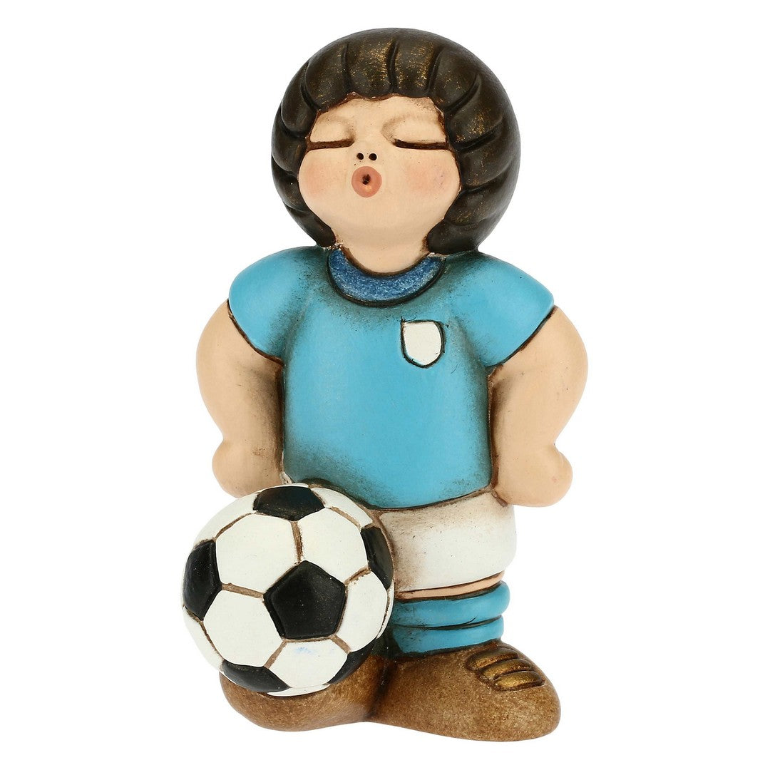 Thun Bimbo calciatore azzurro bianco piccolo - F2714B90B - Gioielleria De Patto