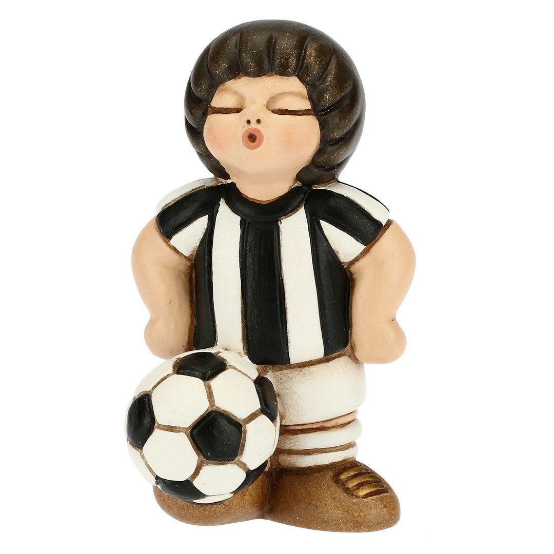 Thun Bimbo calciatore bianco nero piccolo - F2825B90B - Gioielleria De Patto