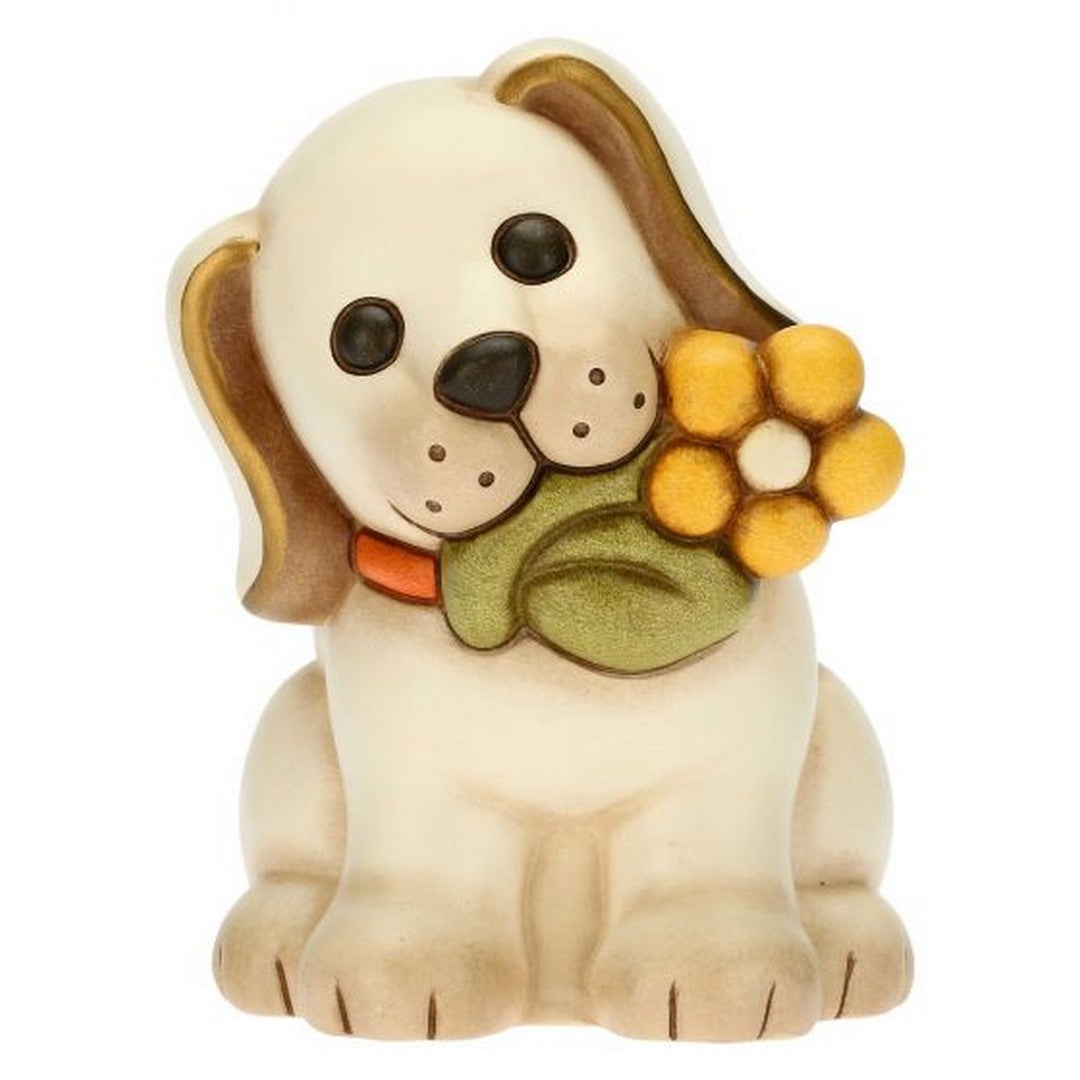 Thun Cane con fiore - F3123H90 - Gioielleria De Patto