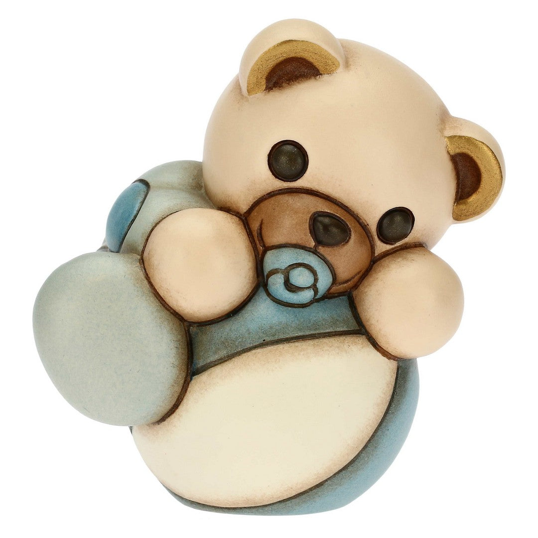 Thun Teddy con palla azzurro - F3133H98B - Gioielleria De Patto