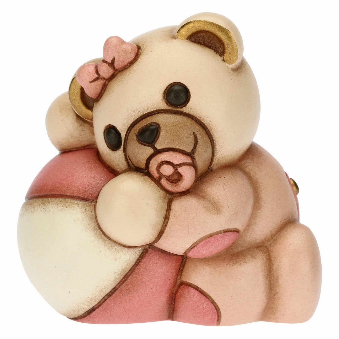 Thun Teddy con palla rosa - F3134H93B - Gioielleria De Patto