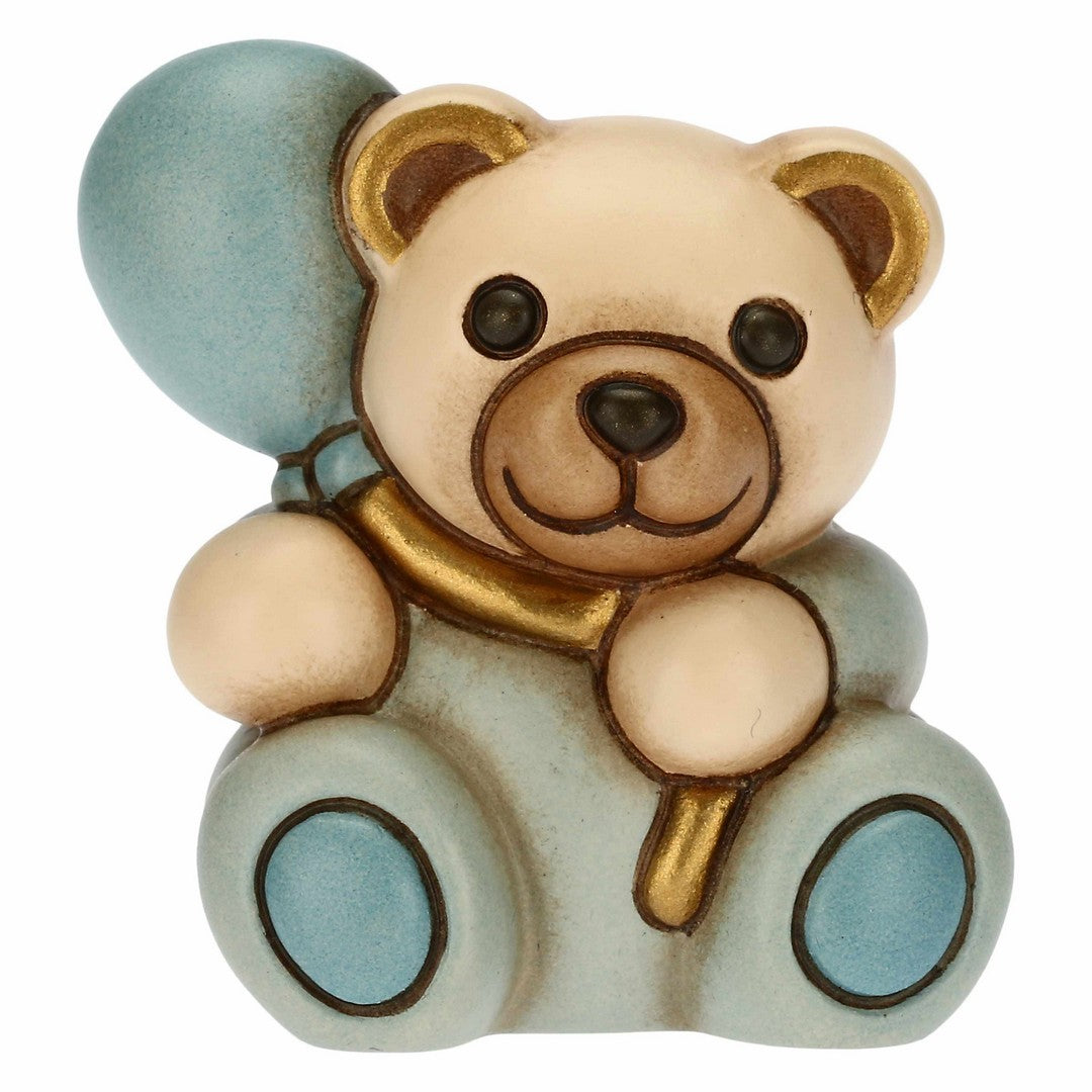 Thun Teddy con palloncino azzurro - F3135H98B - Gioielleria De Patto