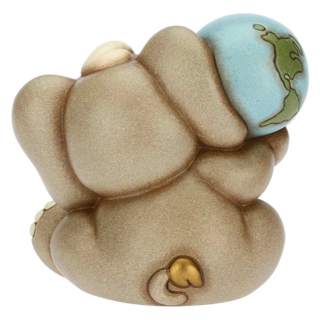 Thun Elefante Elly con mondo in ceramica - F3196H90 - Gioielleria De Patto
