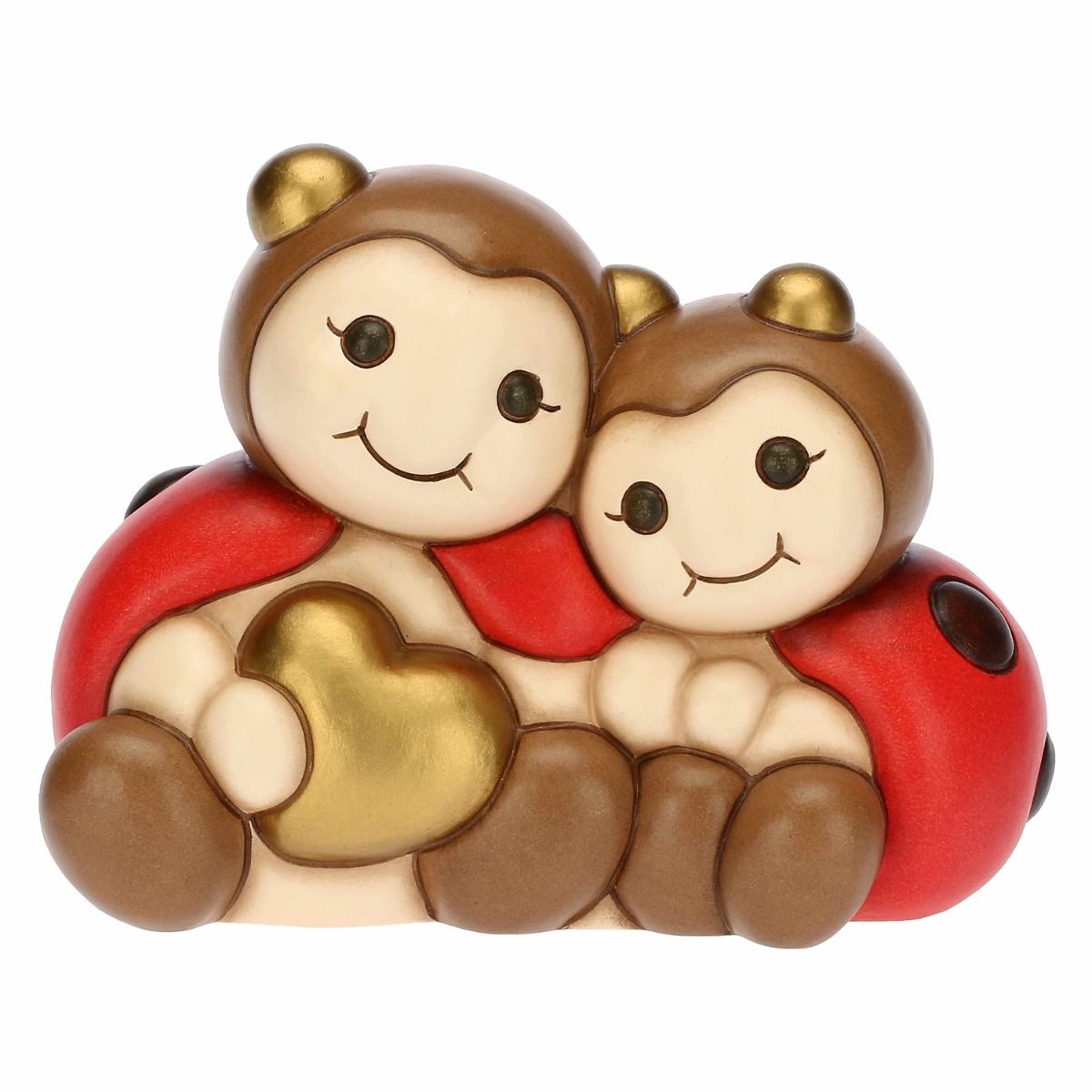 Thun Coppia coccinelle con cuore - F3237H90 - Gioielleria De Patto