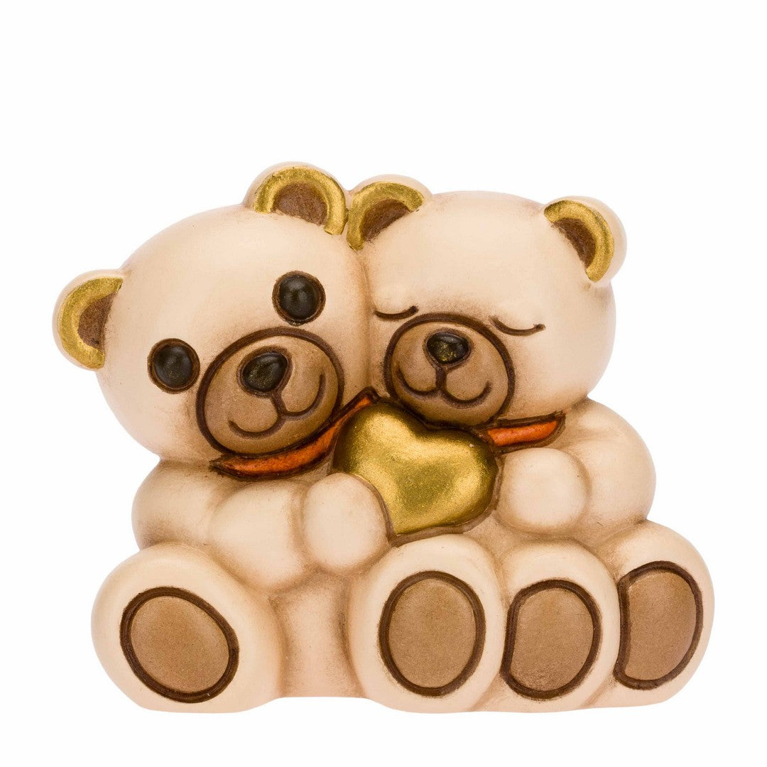 Thun Coppia Teddy con cuore dorato - F3245H90B - Gioielleria De Patto
