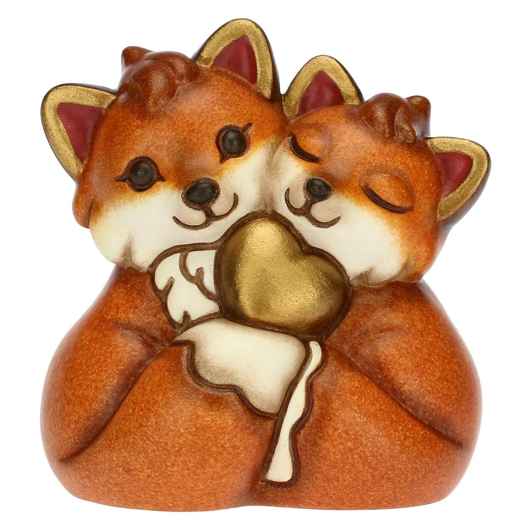 Thun Coppia volpe con cuore dorato - F3246H90B - Gioielleria De Patto