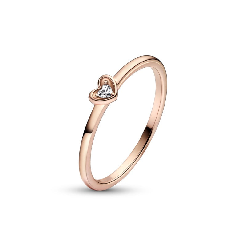 Anello Pandora Cuore Splendente, 182495C01 - Gioielleria De Patto