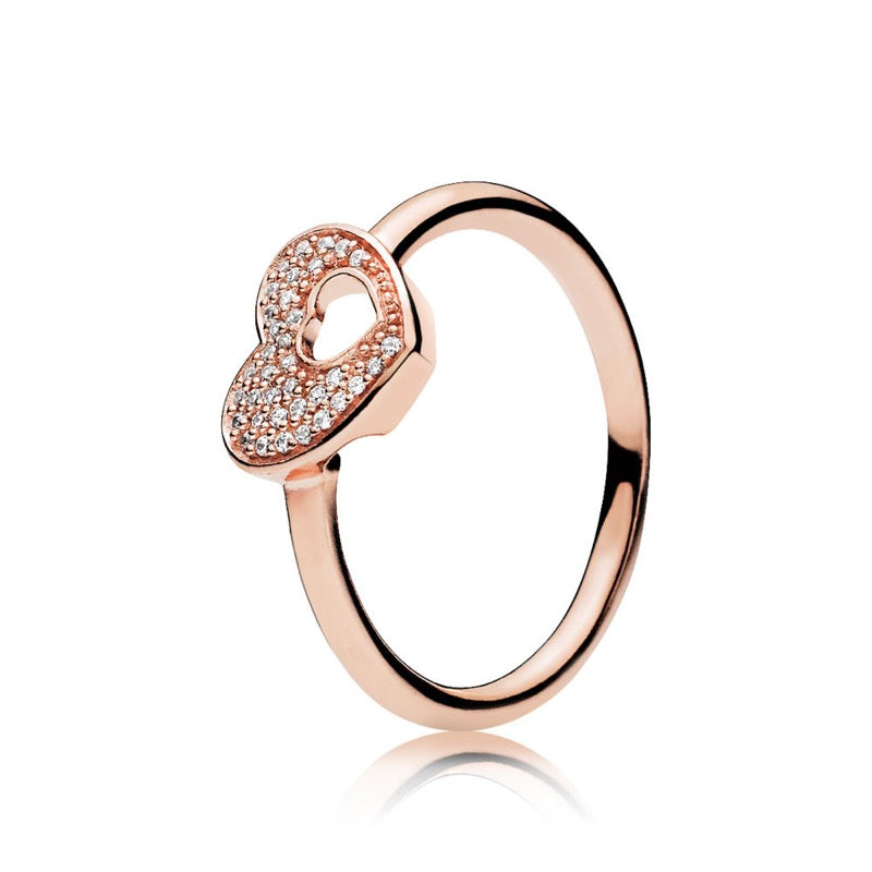 Anello Donna Pandora Cuore Scintillante - 186550CZ - Gioielleria De Patto