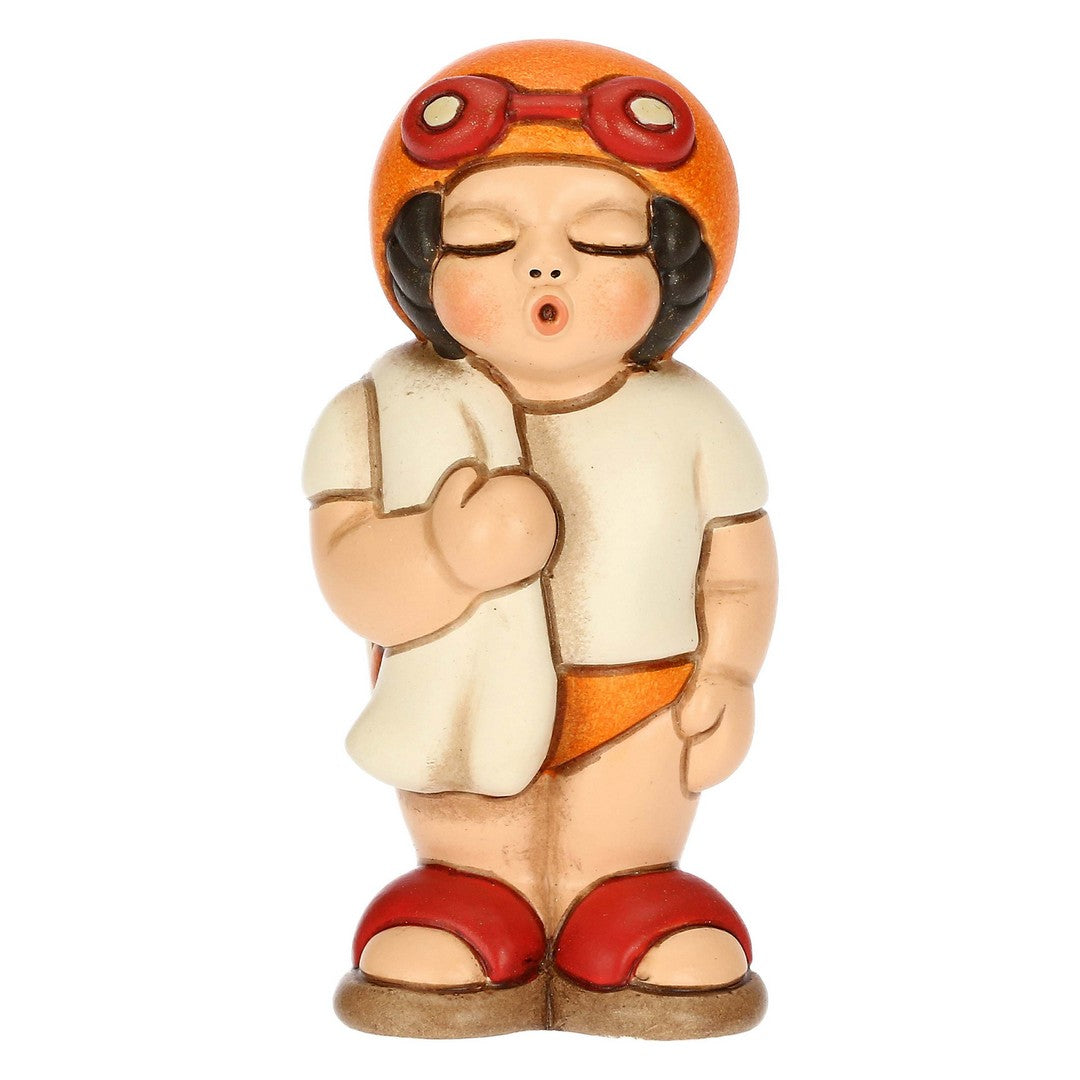 Thun Campione di nuoto in ceramica - F3338H90B - Gioielleria De Patto
