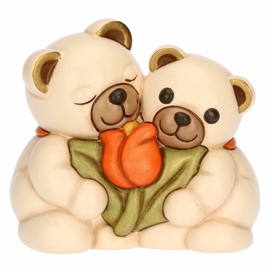 Thun Coppia Teddy in ceramica Primavera da vivere - f3354h90 - Gioielleria De Patto