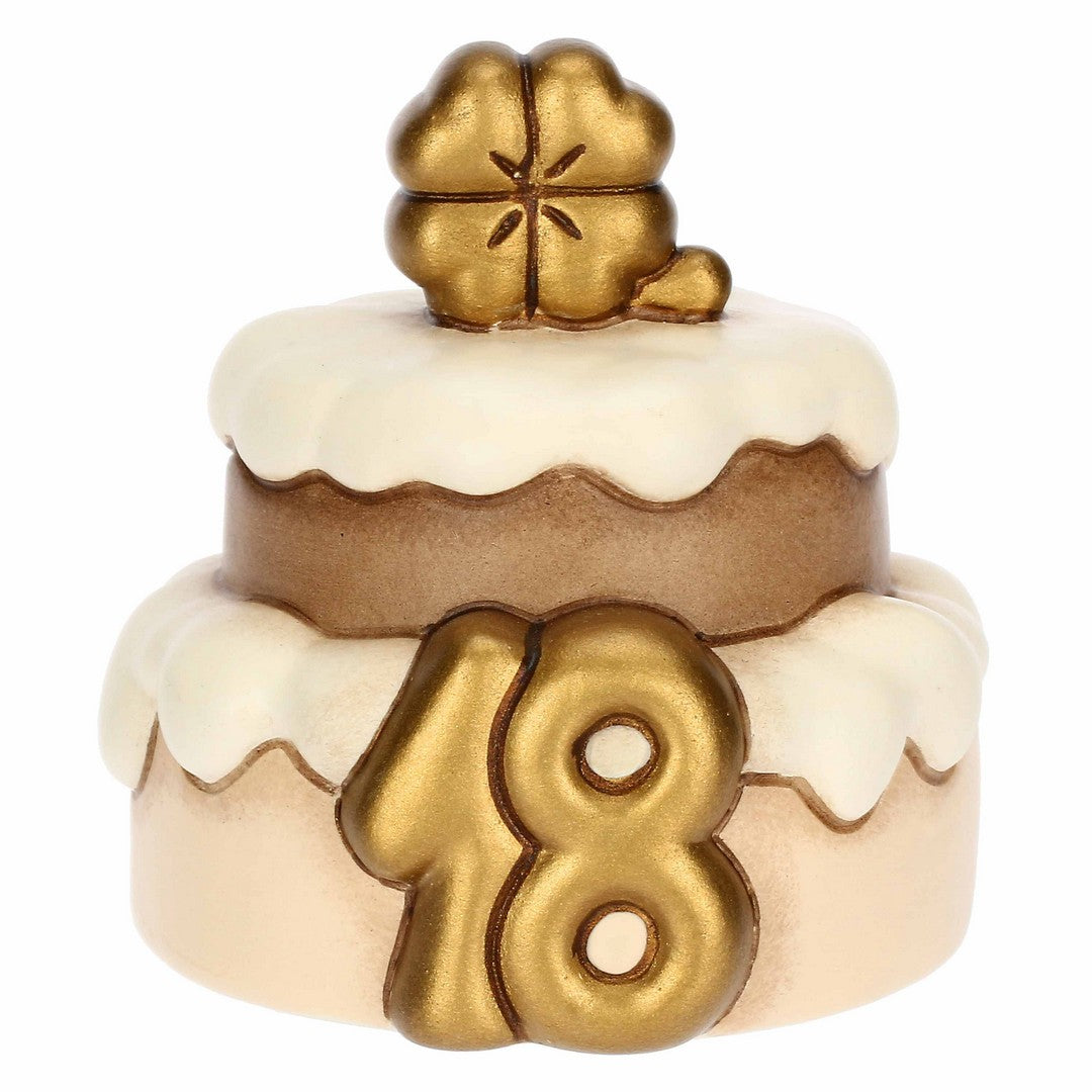 Thun Torta 18 anni con quadrifoglio in ceramica - F3363H90B - Gioielleria De Patto