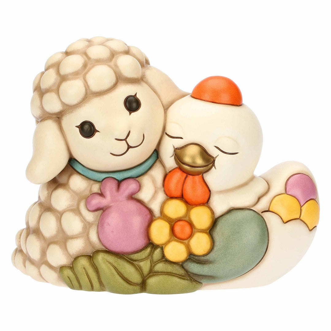 Thun Coppia agnellino Nelly e gallina Ester Sorprese di Pasqua, maxi - F3374H90 - Gioielleria De Patto