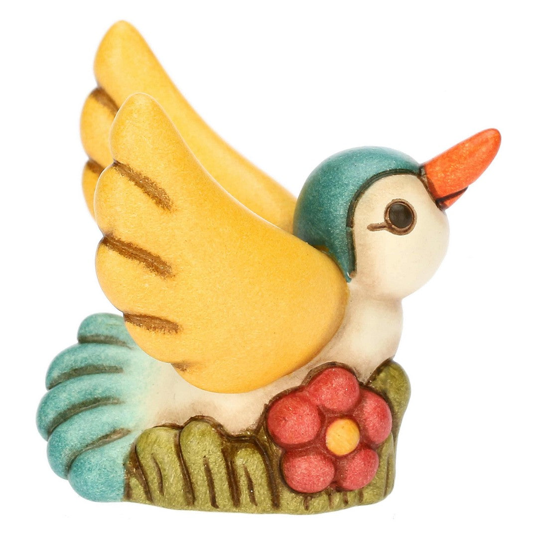 Thun Colibrì Fly su prato in ceramica Primavera da vivere, mini - f3387h90 - Gioielleria De Patto