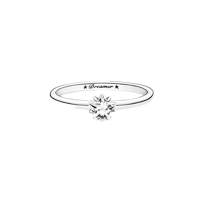 Anello Donna Pandora Solitario Stella Celeste - 190026C01