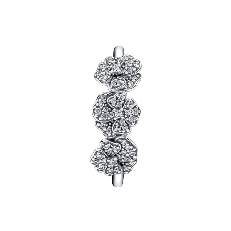 Anello Donna Pandora Viole del Pensiero Luminose - 190786C01 - Gioielleria De Patto