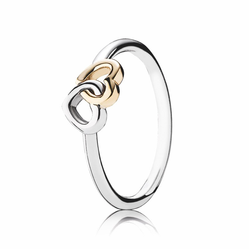 Anello Donna Pandora Cuore nel Cuore - 190927 - Gioielleria De Patto
